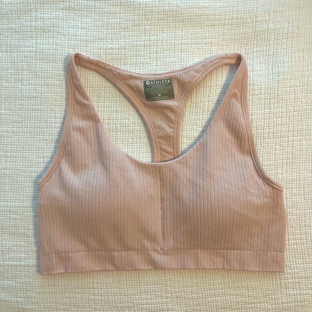 Athleta Bralette light pink